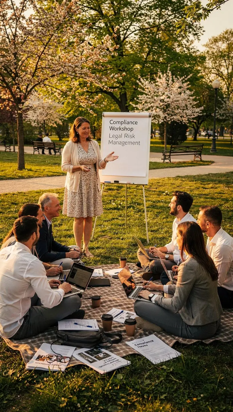 Diákok, akik online platformon tanulnak jogi ismereteket.